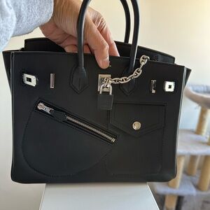 ✨ Birkin 25 Rock-Inspired Swift Leather Bag | Custom Foil Stamp | Final Sale